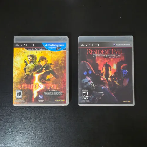 Combo Resident Evil 5 e Operation Raccoon City PS3