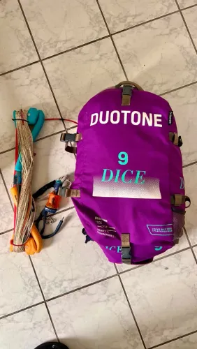 Kite Duotone Dice 9 com barra