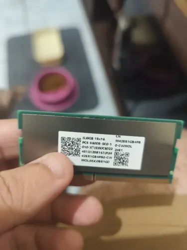 Memória RAM Notebook 8GB DDR5-5600 Samsung - Excelente Estado