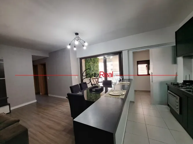 Apartamento de 3 quartos na Vila Almeida, Indaiatuba-SP: 128,60m², mobiliado, suíte, varan