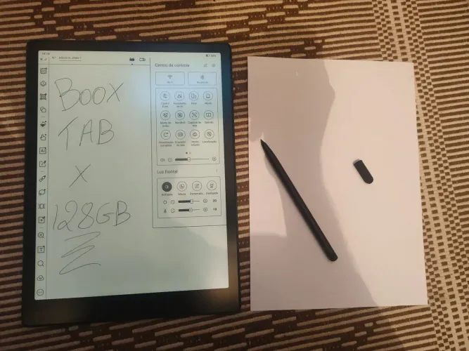 Boox Tab X 128GB - Eink Android - 13,3 tamanho de uma folha A4 - para anotações