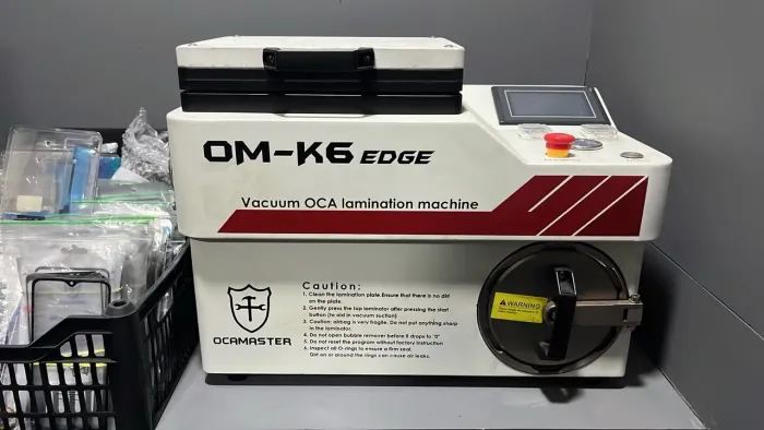 máquina laminação peliculas oca Master om k6 edge