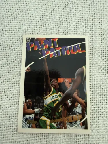 Shawn Kemp 94-95 Paint Patrol #101 Carta Colecionável NBA