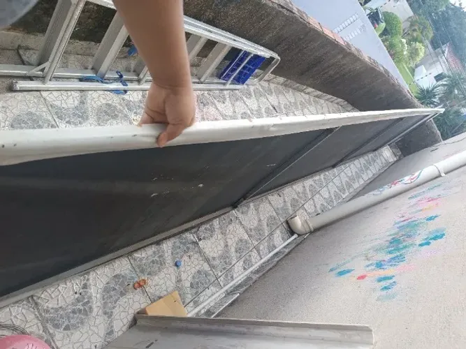 Estrutura para fachada/comércio