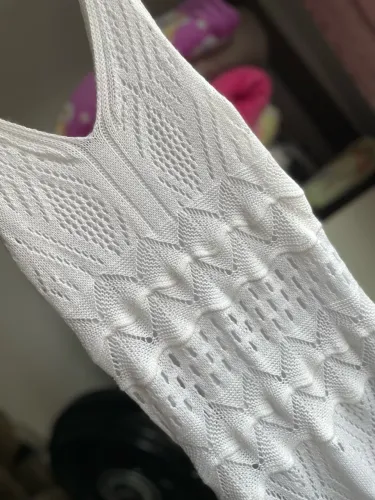 Vestido de tricô