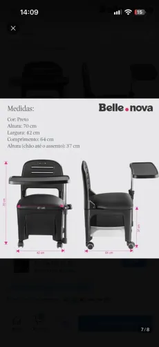 Cadeira p/ Manicure