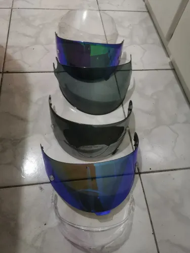Lote de Viseira para Capacete AGV Shoei CWR LS2 Outros