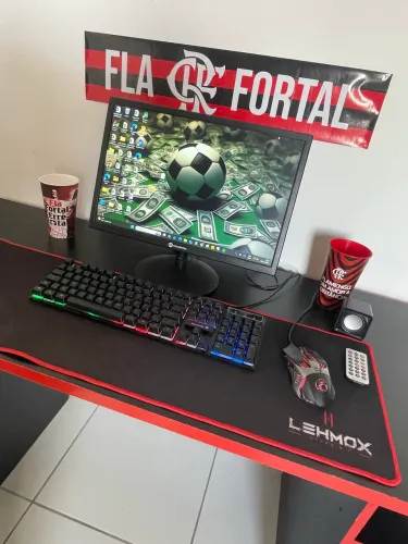 Computador - PC Gamer Completo i5 10400 + SSD 480GB + Monitor 19