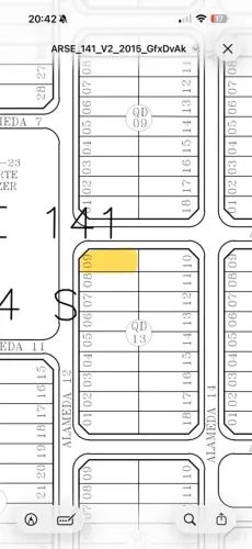 1404 sul , Arse 141 ,lote de ESQUINA, aterrado, registrado, 330mt