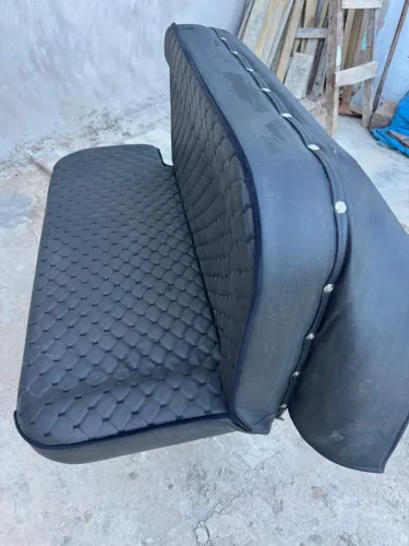 Sofá cama de couro MERCEDES