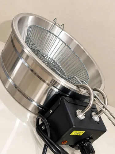 Fritadeira Elétrica 4 litros 220V Profissional Pastéis Batata Salgados em Geral