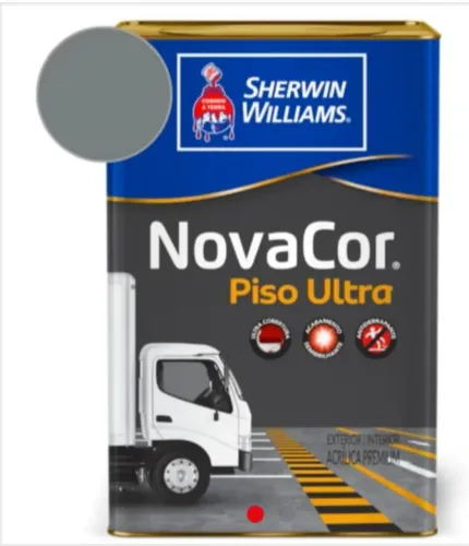 Tinta para piso ultra na cor Cinza! Única unidade.