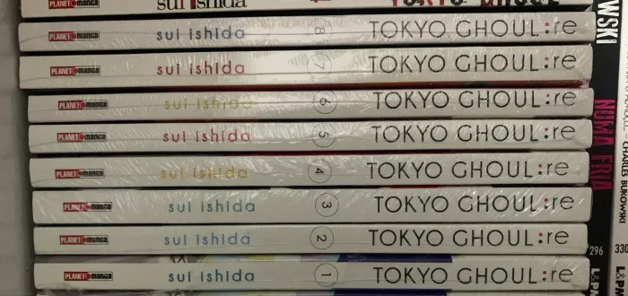 Tokyo Ghoul: RE 01 ao 08 (lacrado)