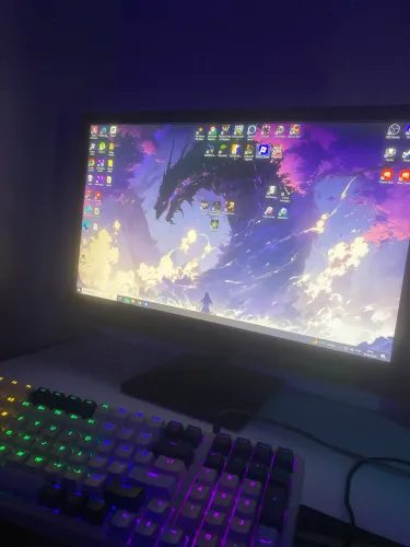 Monitor LG 24? 75Hz Full HD HDMI 24MK400H-B - perfeito para jogos competitivos 