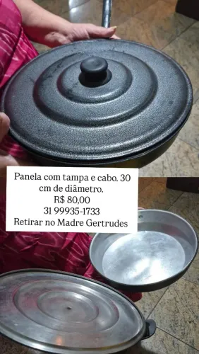 Panela com tampa