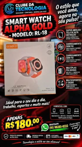 Relógio smart duplo para casal