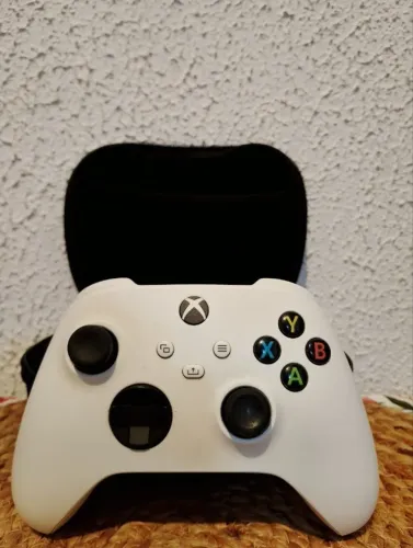 controle xbox series x/s robot white branco