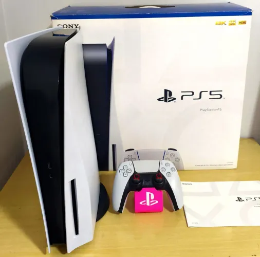 Ps5 com entrada de disco e digital