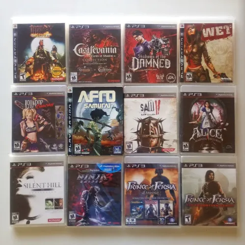 Jogos ps3 original - Hack in Slash / terror- FAÇO OLX PAY!