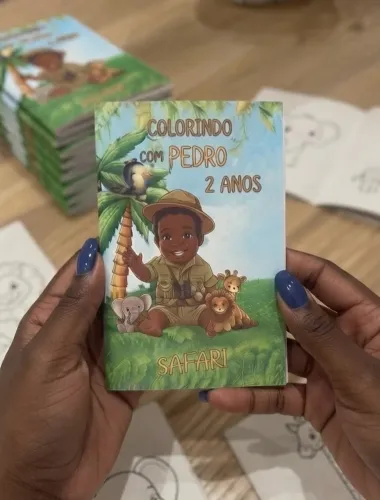 Livrinho de Colorir Infantil Personalizado | Lembrancinha