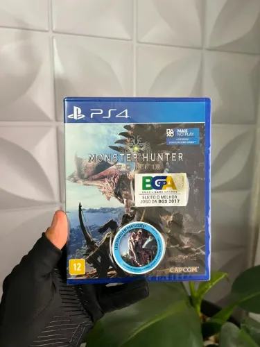 Jogo monster Hunter world ps4 lacrado