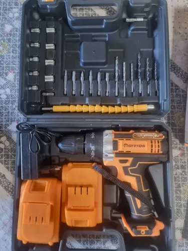 Kit - Furadeira Parafusadeira Nova