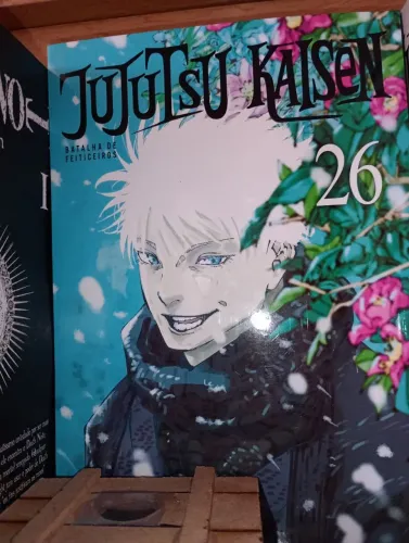 Mangá: jujutsu kaisen batalha de feiticeiros vol 26 usado mas bem conservado!