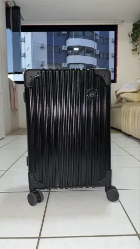 Mala de Viagem de Bordo Bagaggio 10kg Kyoto Ii Preta