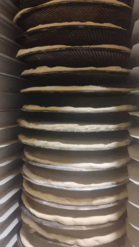 Massa de pizza pré-assadas