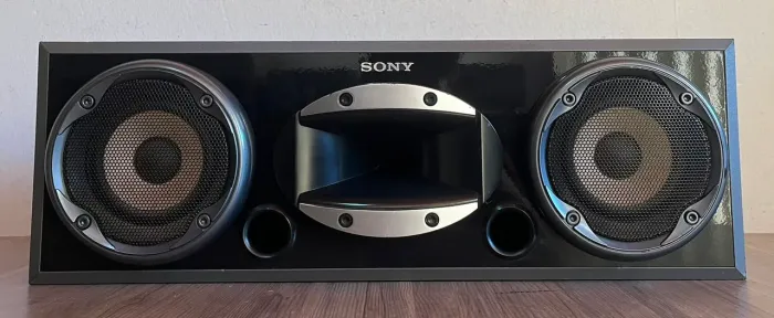 Caixa Central Sony Muteki Ss-Cnp16 140 RMS Leia Descrição