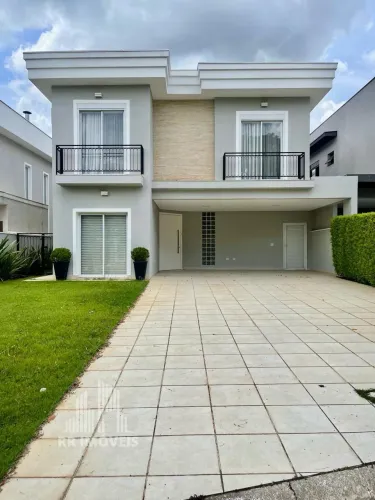 RR8354 Casa 312m² CONDOMÍNIO NEW VILLE - OPORTUNIDADE - 4 Suítes 4 Vagas - Santana de Parn
