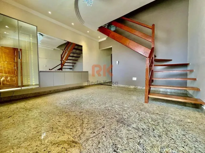 Casa geminada para aluguel, 3 quartos, 2 suítes, 1 vaga, Cabral - Contagem/MG
