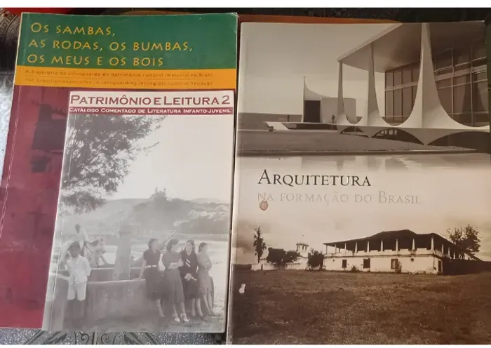 conjunto de livros Editora IPHAN (patrimônio cultural)