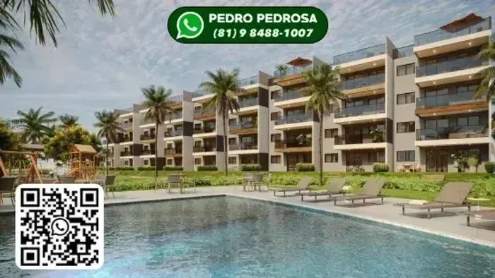 Apartamento de frente para a praia para investidores