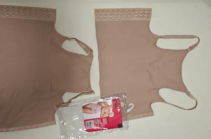 2 cintas modeladoras marca Plie novas. Comprei numeração errada. A nova custa R$ 289,90