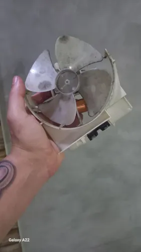 Ventilador micro-ondas eletrolux