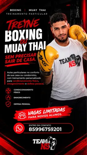 AULAS PARTICULARES DE BOXE E MUAY THAI