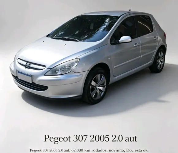Peugeot 307 Feline/griff/premi. 2.0 Flex 5P Aut. 2005