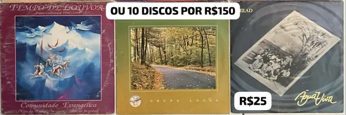 3 Discos Evangélico (Logos, Milad e Comunidade da Penha)