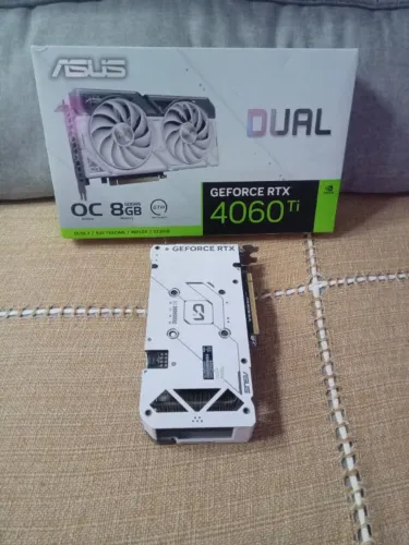 Rtx 4060 Ti, Dual, White Oc 8g na GARANTIA DE 1 ANO