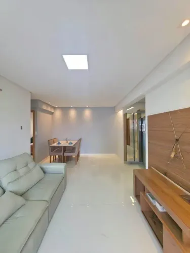 DOM PEDRO. COND PARADISE LAKE. ALUGO APTO SEMI MOBILIADO COM 2 SUITES, SALA PARA 2 AMBIENT