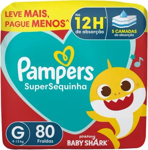 Fralda Pampers