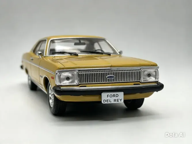 Miniatura Ford Del Rey ouro 1982