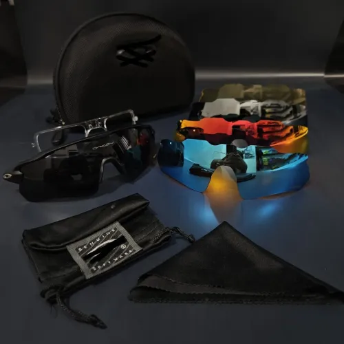 Óculos Radar EV, kit com 5 lentes, imagens reais, óculos de corrida, óculos de ciclismo