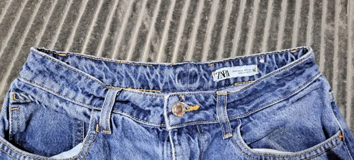 Calça jeans feminina zara tamanho 38