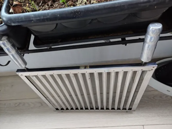 Vendo grelha inox tipo uruguaia.
