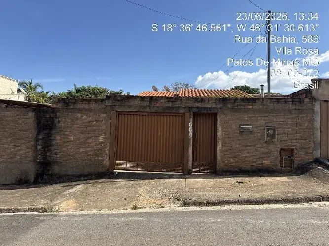 Imóvel pronto para negociar Casa no Vila Rosa, Patos de Minas - MG, Nº 660, 3 quartos, 57