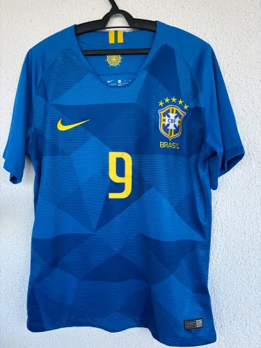 Camisa Brasil 2018 Gabriel Jesus tamanho P
