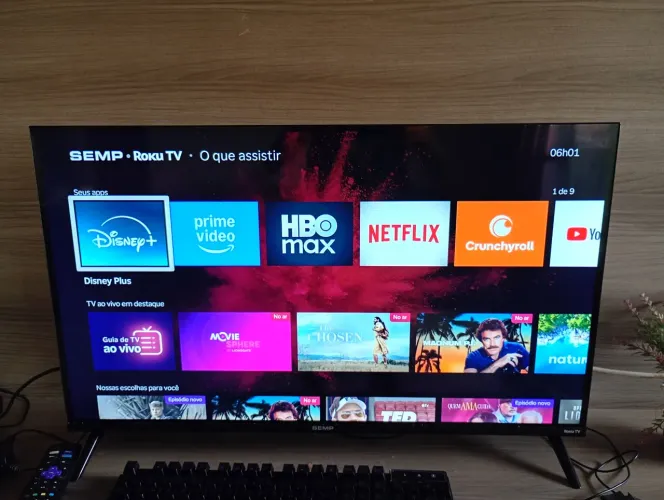 Tv smart Semp 32 polegadas nova