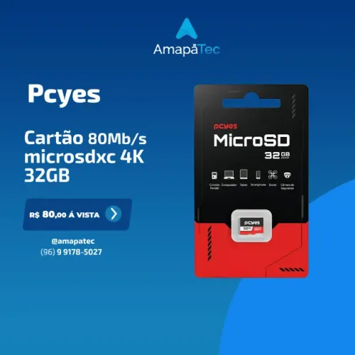 Cartão de memória 32Gb Pcyes
